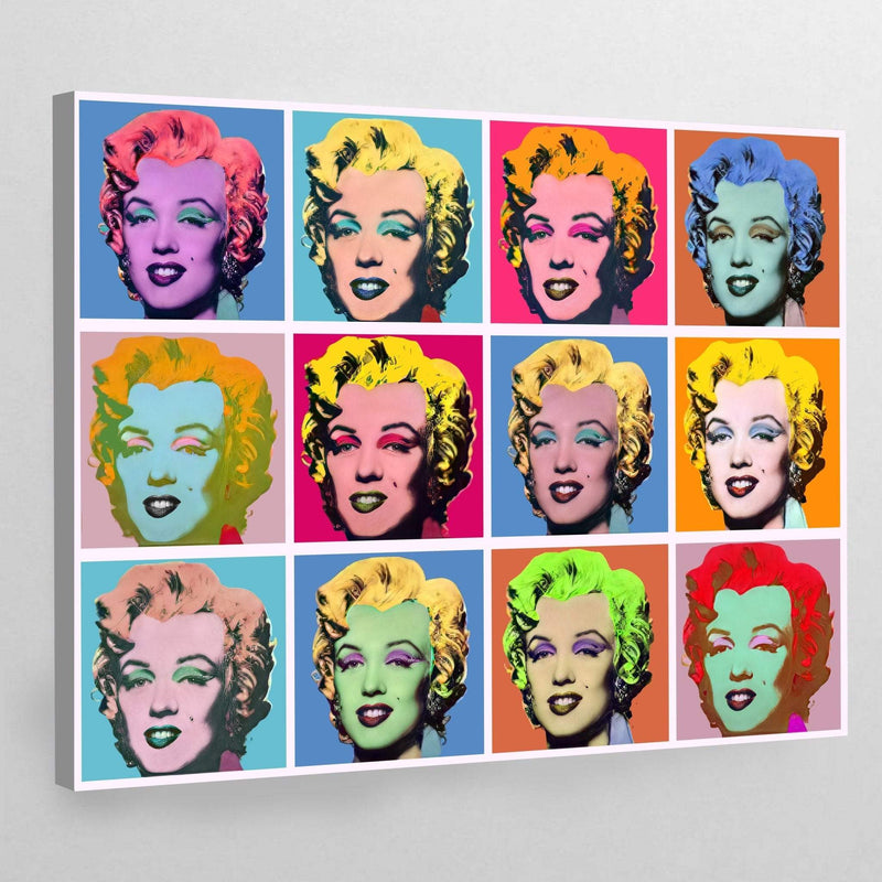 Marilyn monroe tableau pop art