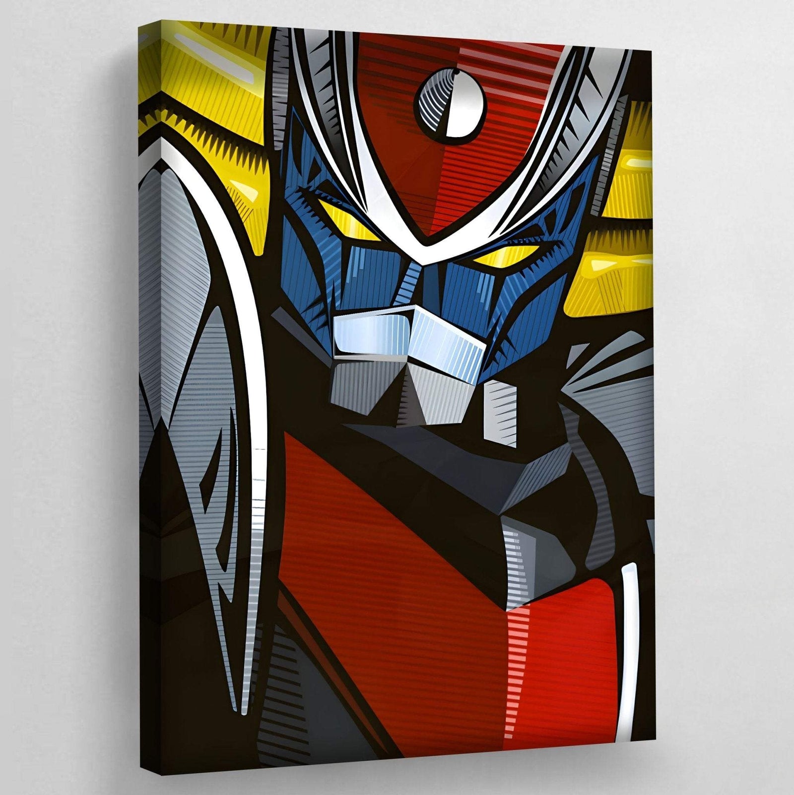 Goldorak-Pop-Art-Gemälde