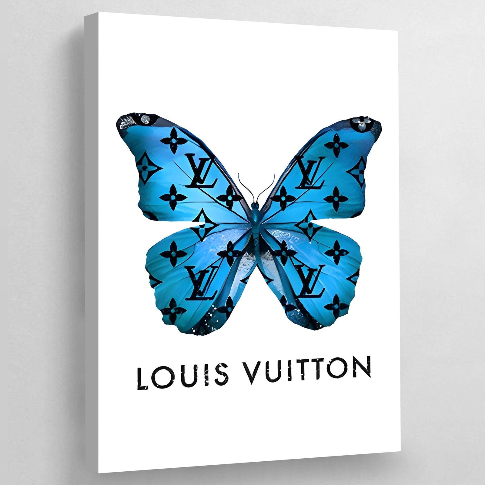 Dipinto di farfalle di Louis Vuitton