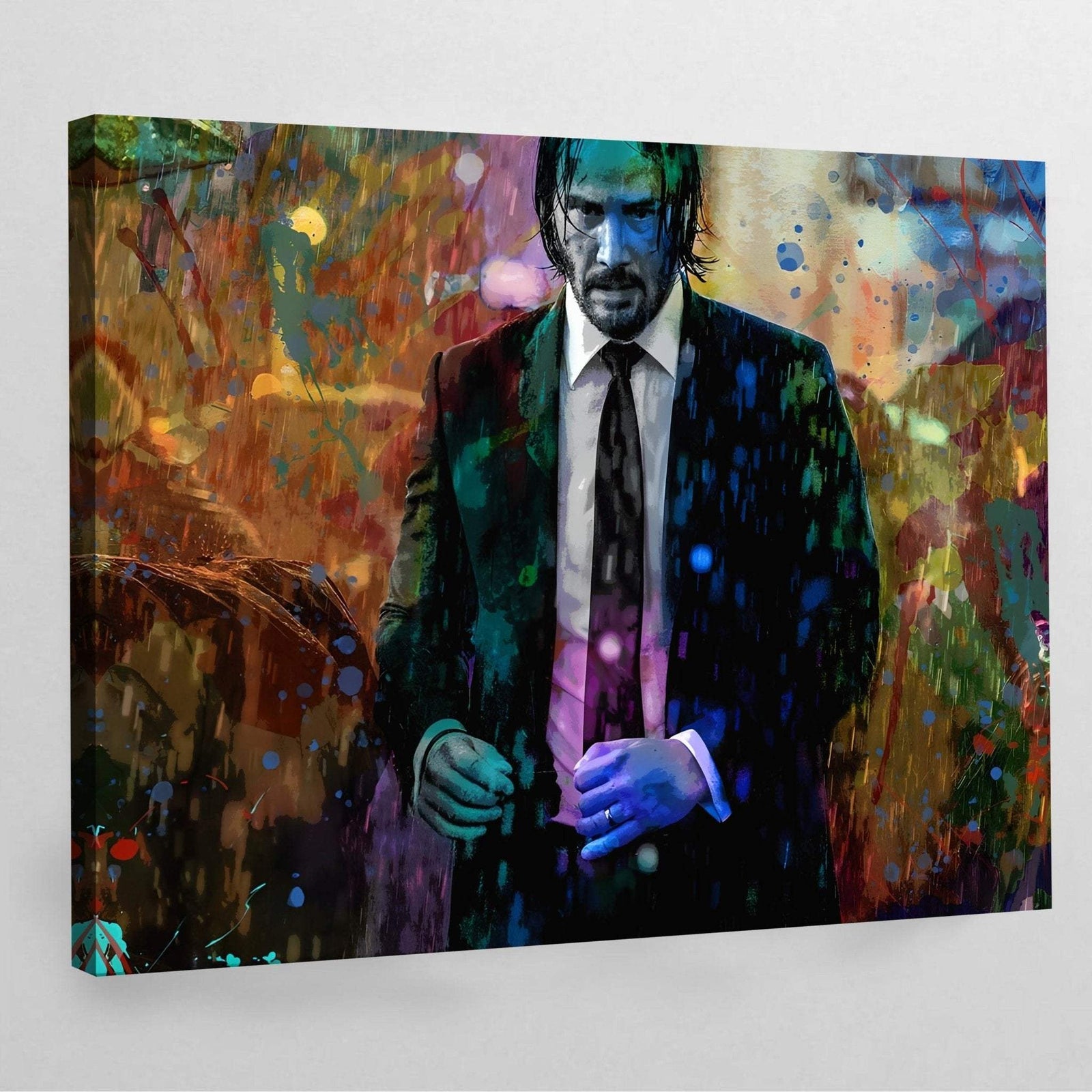 Dipinto pop art di John Wick