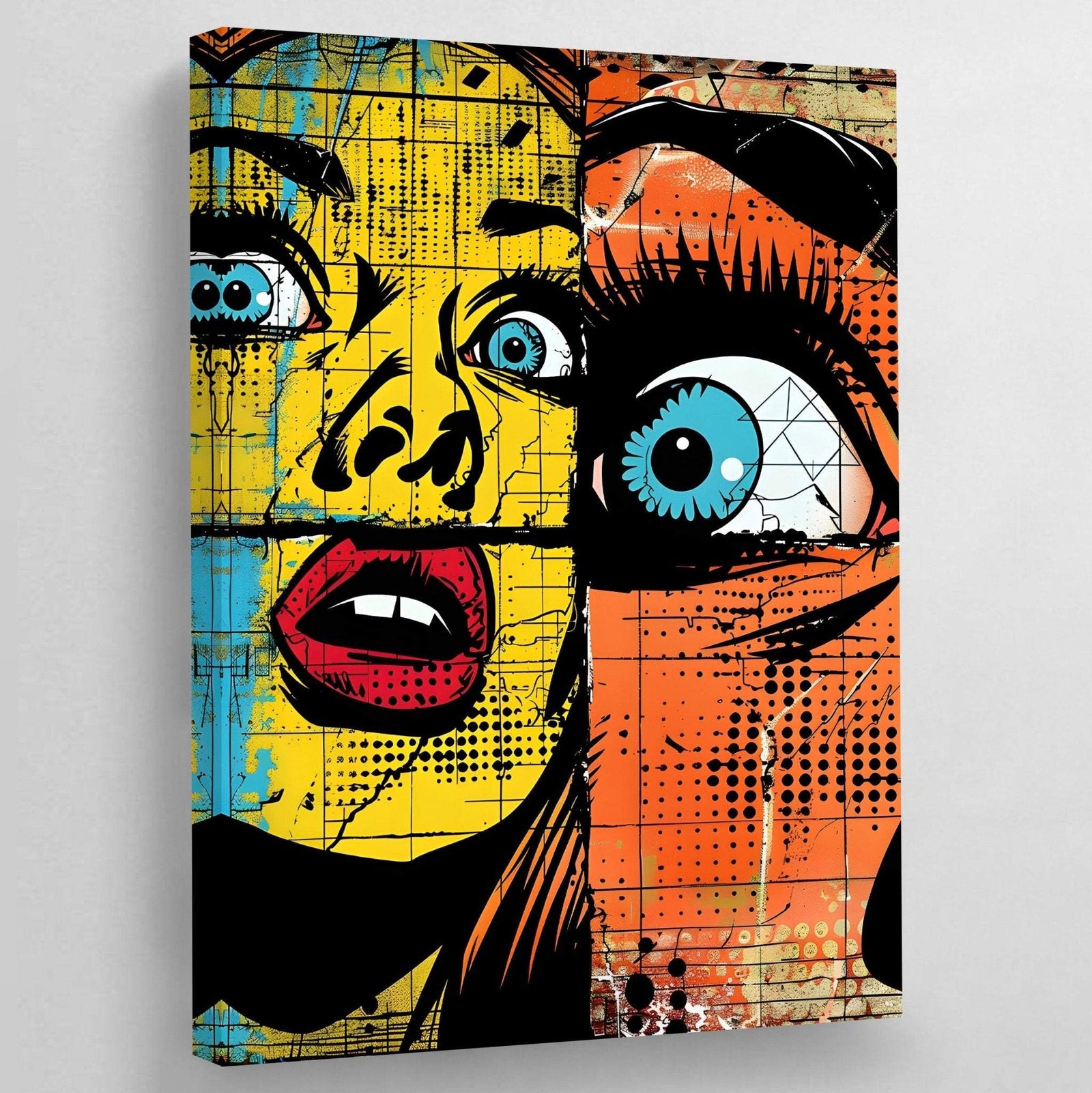 Pittura pop art unica