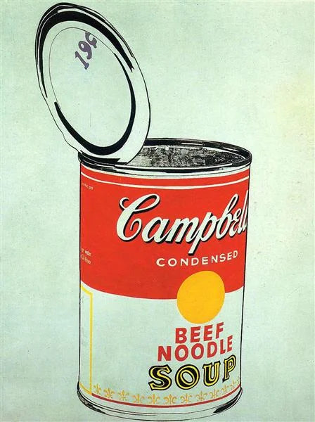 Big Campbell's Soup Can 19c (noodle al manzo)