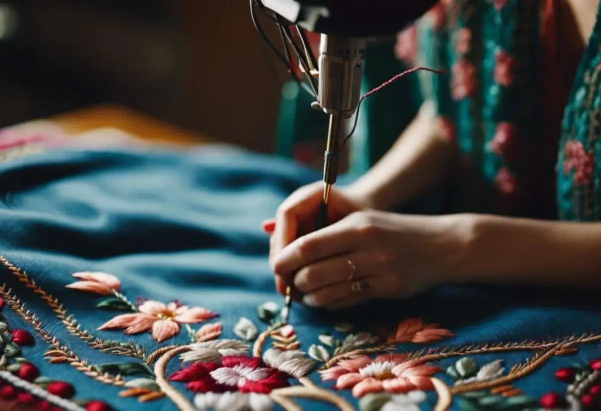 Broderie : motifs cousus pour l'art textile