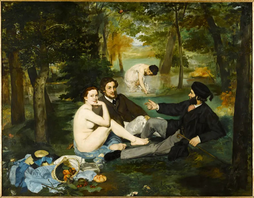 Le Déjeuner sur l'herbe von Édouard Manet: Wenn die Moderne die Konventionen des 19. Jahrhunderts auf den Kopf stellt