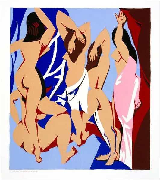 Les Demoiselles d'Avignon von hinten gesehen