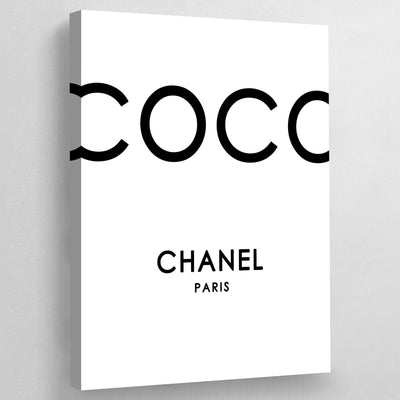 Coco chanel tableau