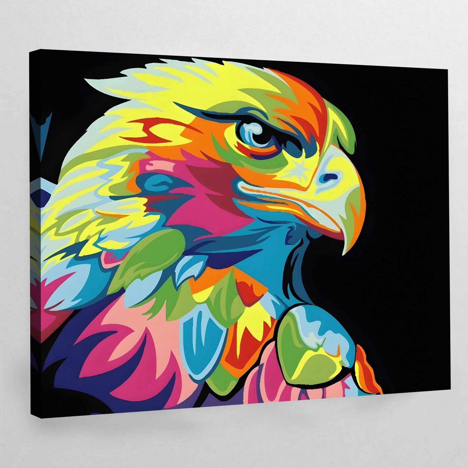 Tableau aigle pop art