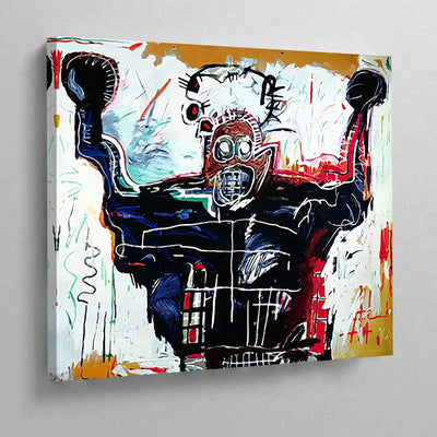 Tableau basquiat boxer