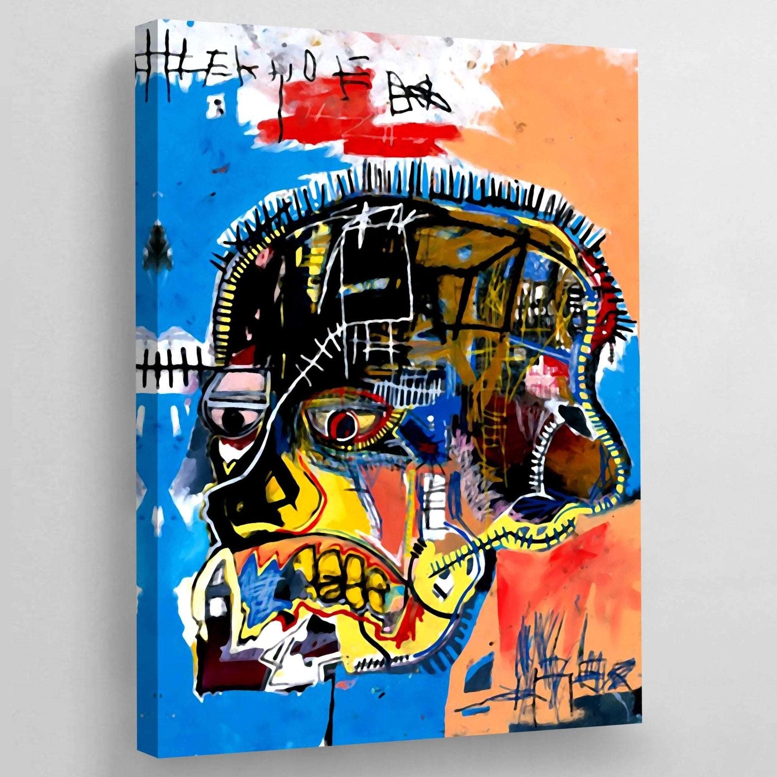 Tableau basquiat untitled