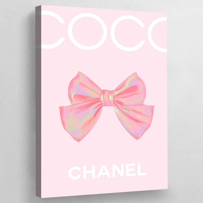 Tableau coco chanel rose