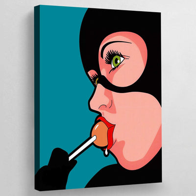 Tableau femme pop art