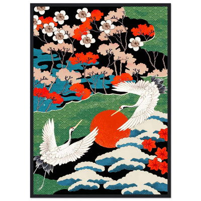 Tableau japonais coloré