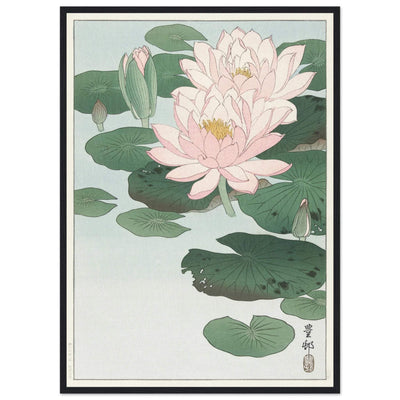 Tableau japonais fleur de lotus