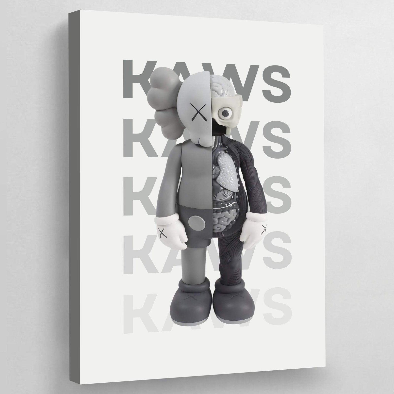 Kaws Beistelltisch grau