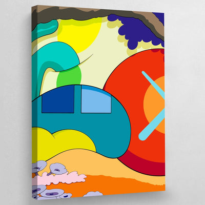 Tableau kaws peinture