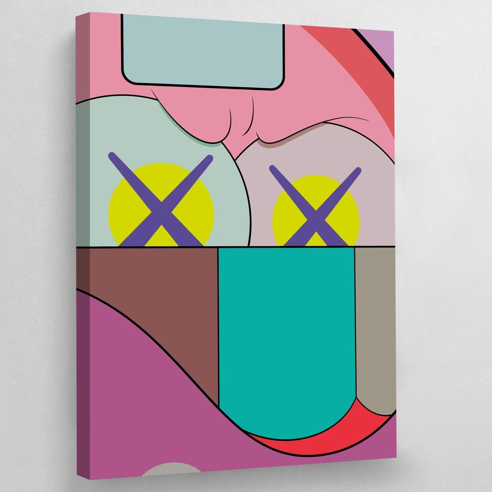 Kaws Pop-Art-Gemälde