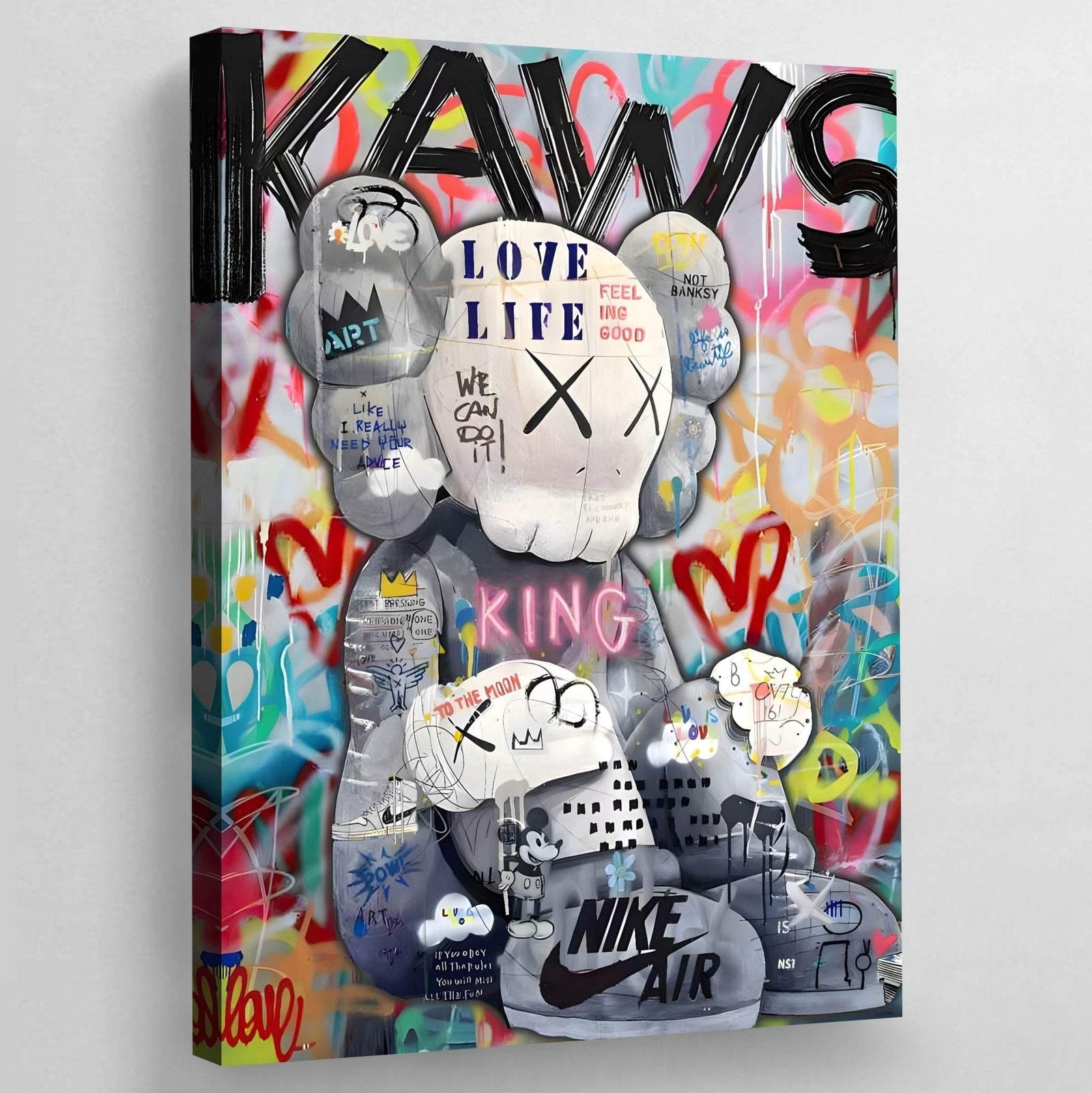 Kaws Popkultur-Malerei