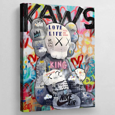 Tableau kaws pop culture