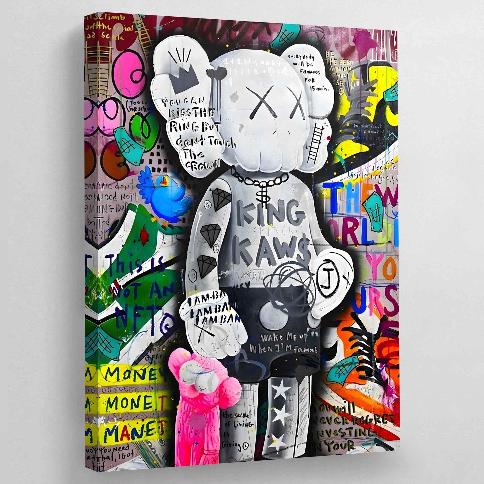 Tableau kaws street art