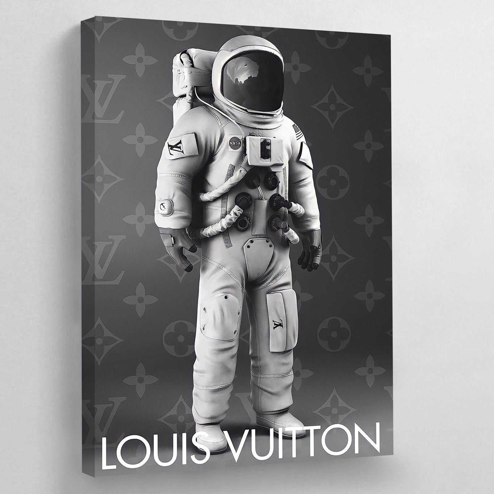 Tableau louis vuitton astronaute