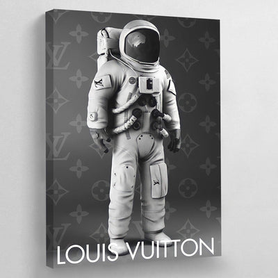 Tableau louis vuitton astronaute