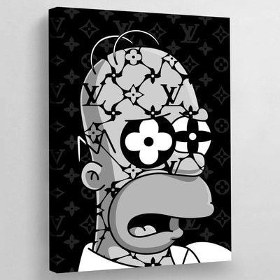 Tableau louis vuitton homer