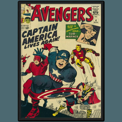 Tableau marvel vintage