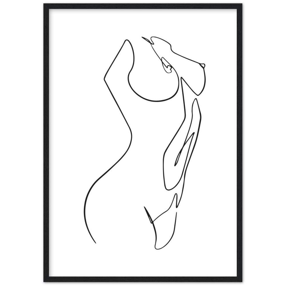 Pittura minimalista nuda