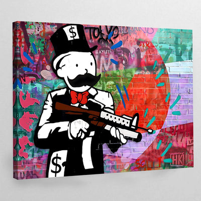 Tableau monopoly street art