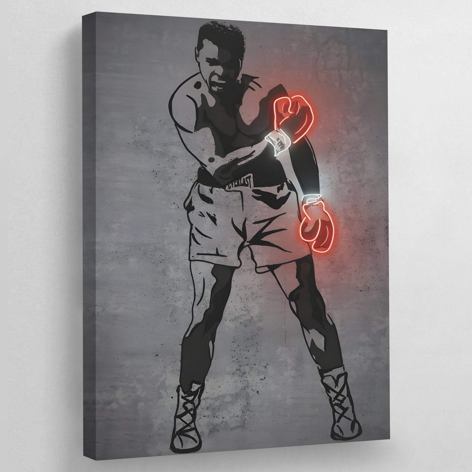 Tableau neon mohamed ali