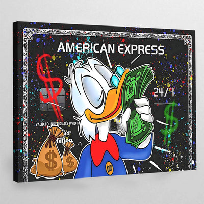 Tableau pop art american express