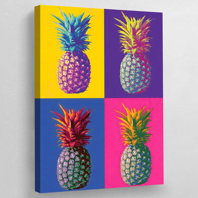 Tableau pop art ananas