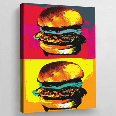 Tableau pop art burgers