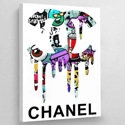 Tableau pop art chanel