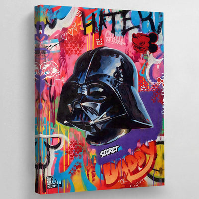 Tableau pop art dark vador