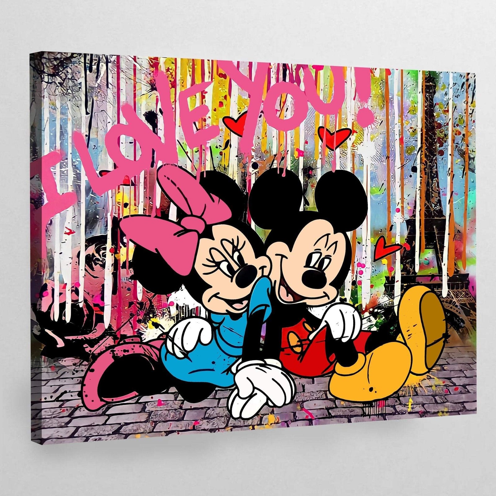 Tableau pop art disney