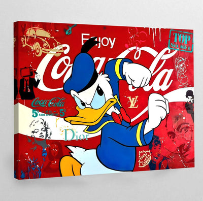 Tableau pop art donald