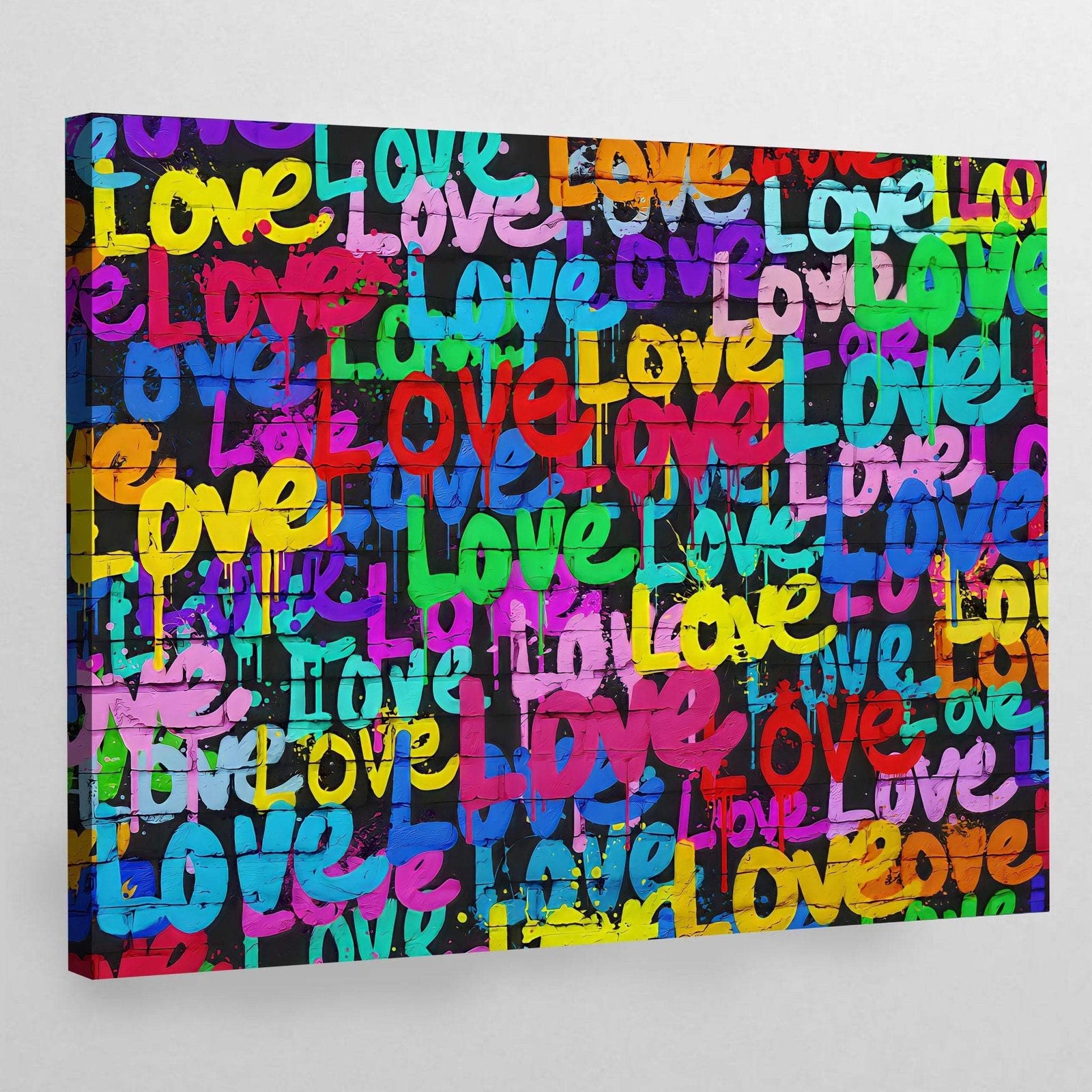 Tableau pop art graffiti