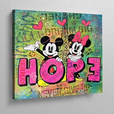 Tableau pop art hope