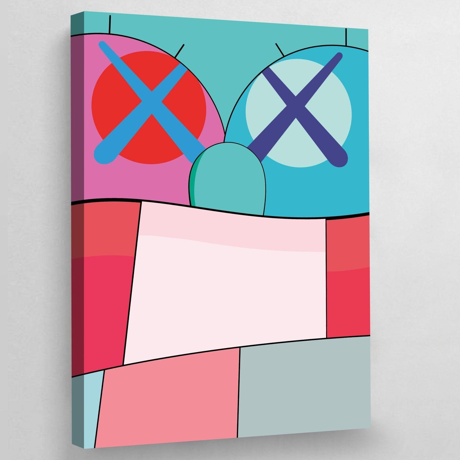 Kaws Pop-Art-Gemälde