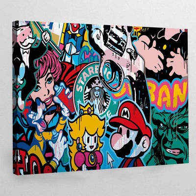 Tableau pop art moderne