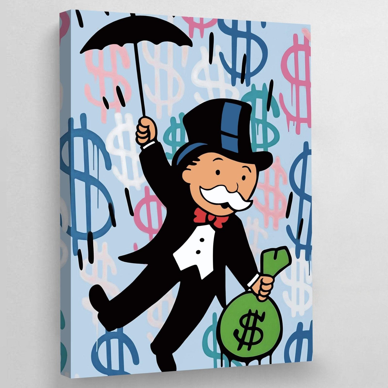 Tableau pop art monopoly