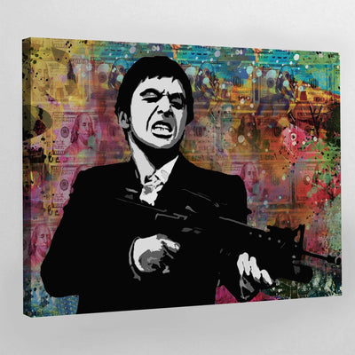 Tableau pop art scarface