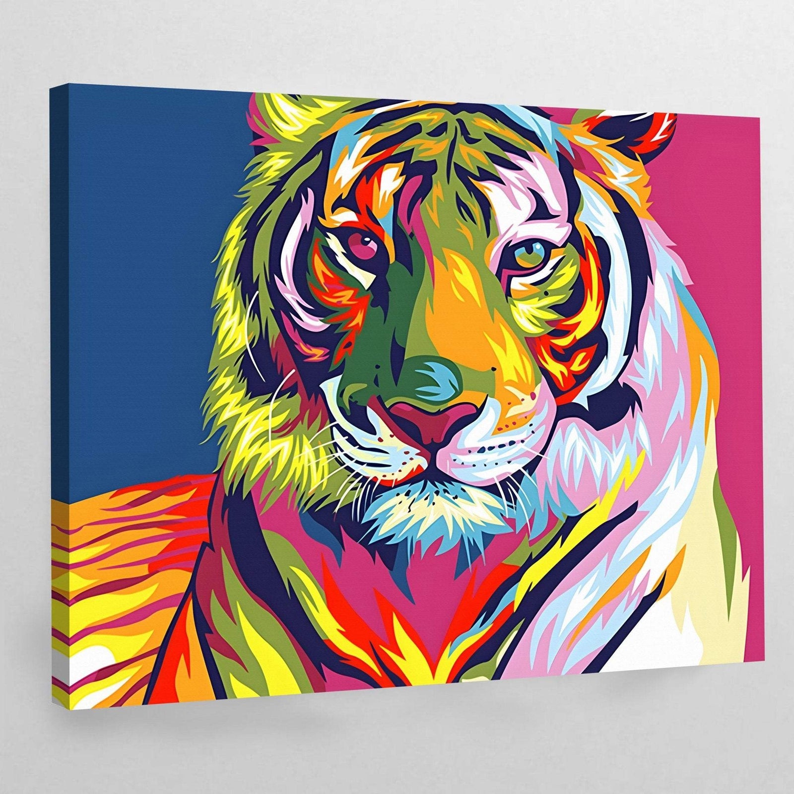 Tableau pop art tigre