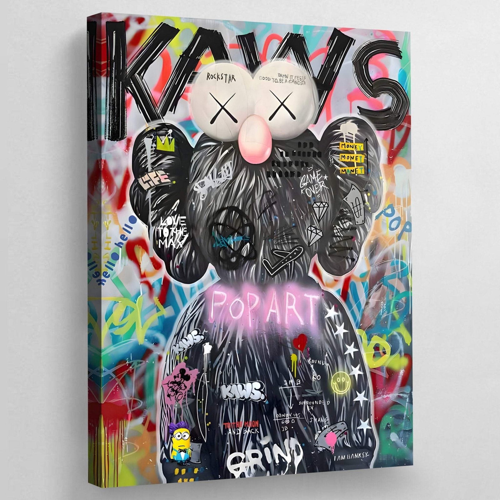 Kaws Popkultur-Malerei