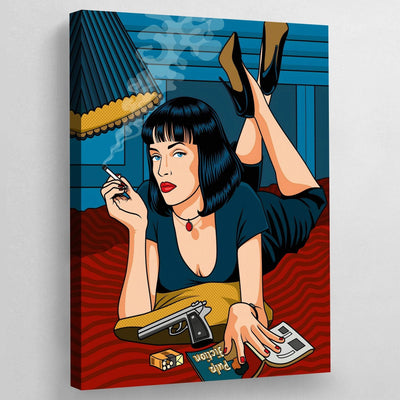 Tableau pulp fiction pop art