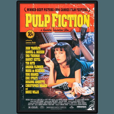 Tableau pulp fiction vintage