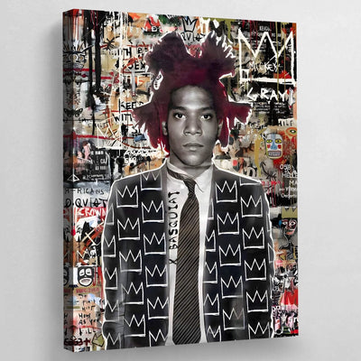 Tableau street art basquiat