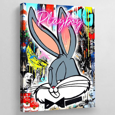 Tableau street art bugs bunny