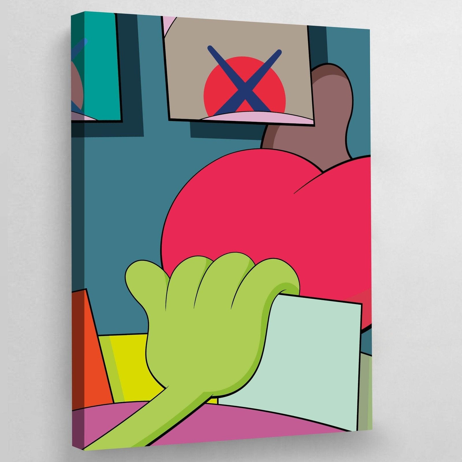 Kaws Street-Art-Gemälde